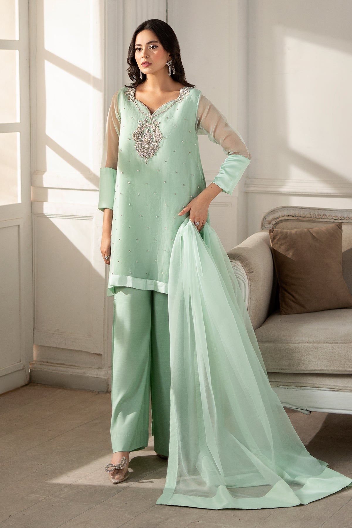 Charizma | Festive Pret | CMA-5-045A - by Libasekhas UK - Registered Vendor of : Charizma - 100% Original Designer Dress