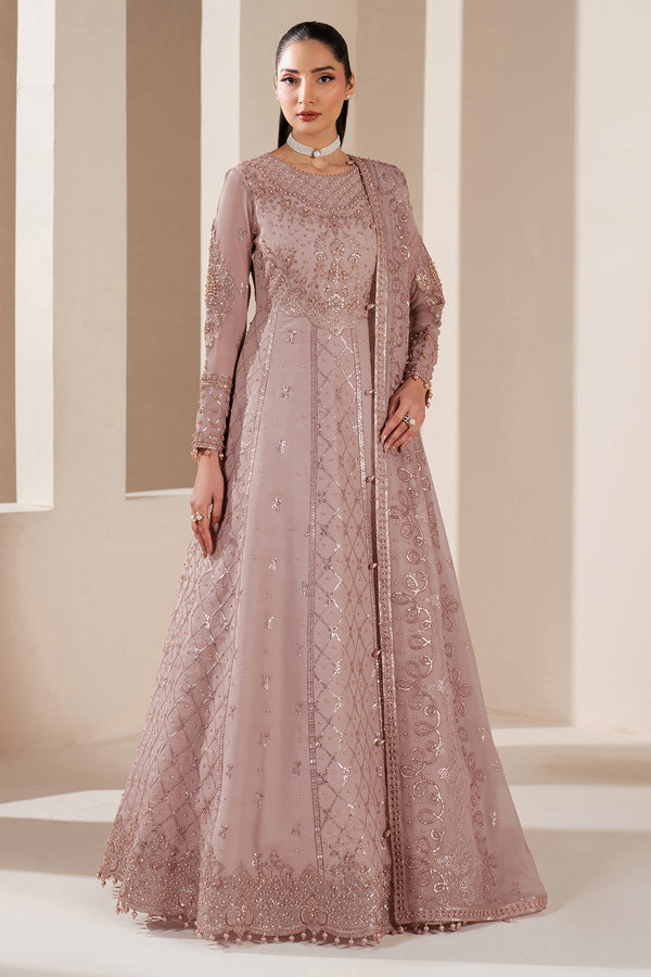Alizeh | Handcrafted Eid Edit 25 | AF-HM-4031-Saffron - by - Libasekhas UK - Registered Vendor of : Alizeh - 100% Original Designer Dresss
