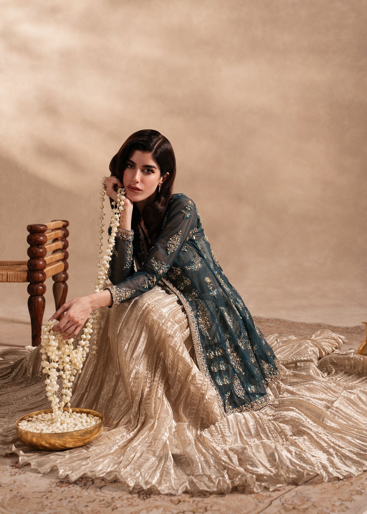 Sadaf Fawad Khan | Nafees Formals 25 | Nageenah - by - Libasekhas UK - Registered Vendor of : Sadaf Fawad Khan - 100% Original Designer Dresss