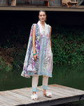 Roheenaz | Garden Veal Printed Lawn 25 | Bloom Glimmer - by - Libasekhas UK - Registered Vendor of : Roheenaz - 100% Original Designer Dresss