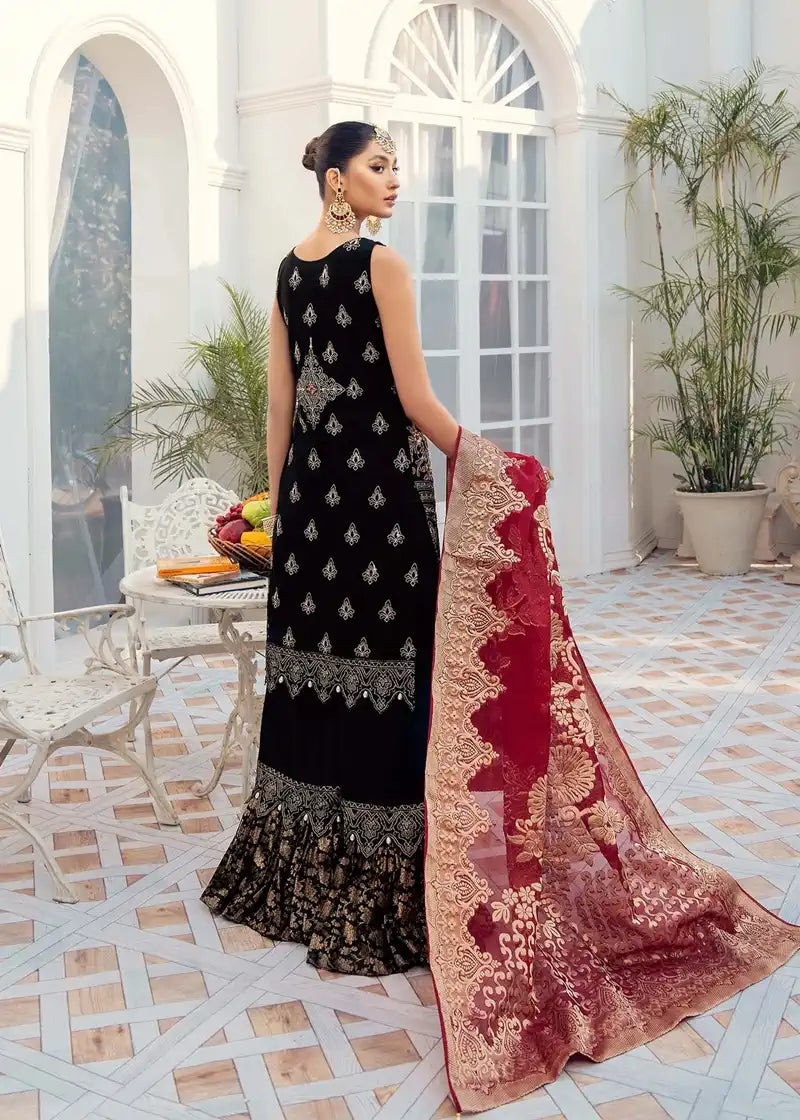 Akbar Aslam | Libas-e-Khas | Garnet - by - Libasekhas UK - Registered Vendor of : Akbar Aslam - 100% Original Designer Dresss