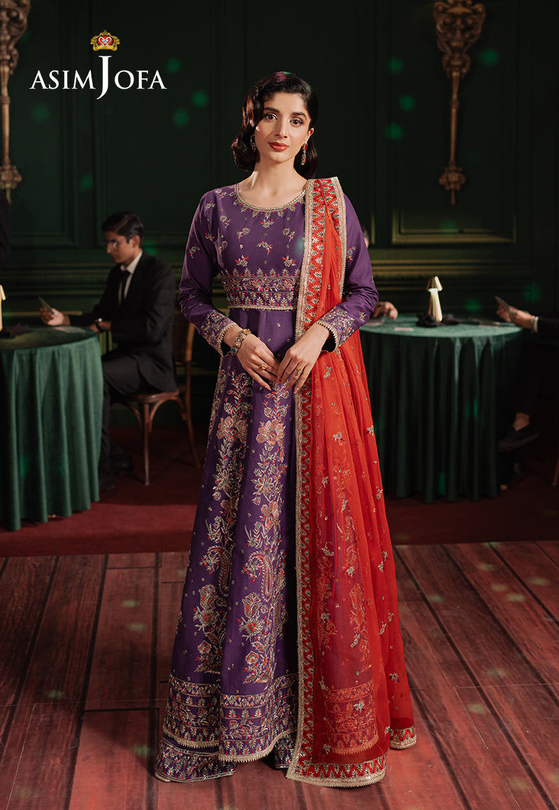 Asim Jofa | Premium Festive | AJPF-23 - by - Libasekhas UK - Registered Vendor of : Asim Jofa - 100% Original Designer Dresss