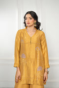 Wahaj M Khan | Lra Eid Collection 26 | Mustard Lilac RS Lyra JS - by Libasekhas UK - Registered Vendor of : Wahaj M Khan - 100% Original Designer Dress
