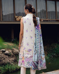 Roheenaz | Garden Veal Printed Lawn 25 | Bloom Glimmer - by - Libasekhas UK - Registered Vendor of : Roheenaz - 100% Original Designer Dresss