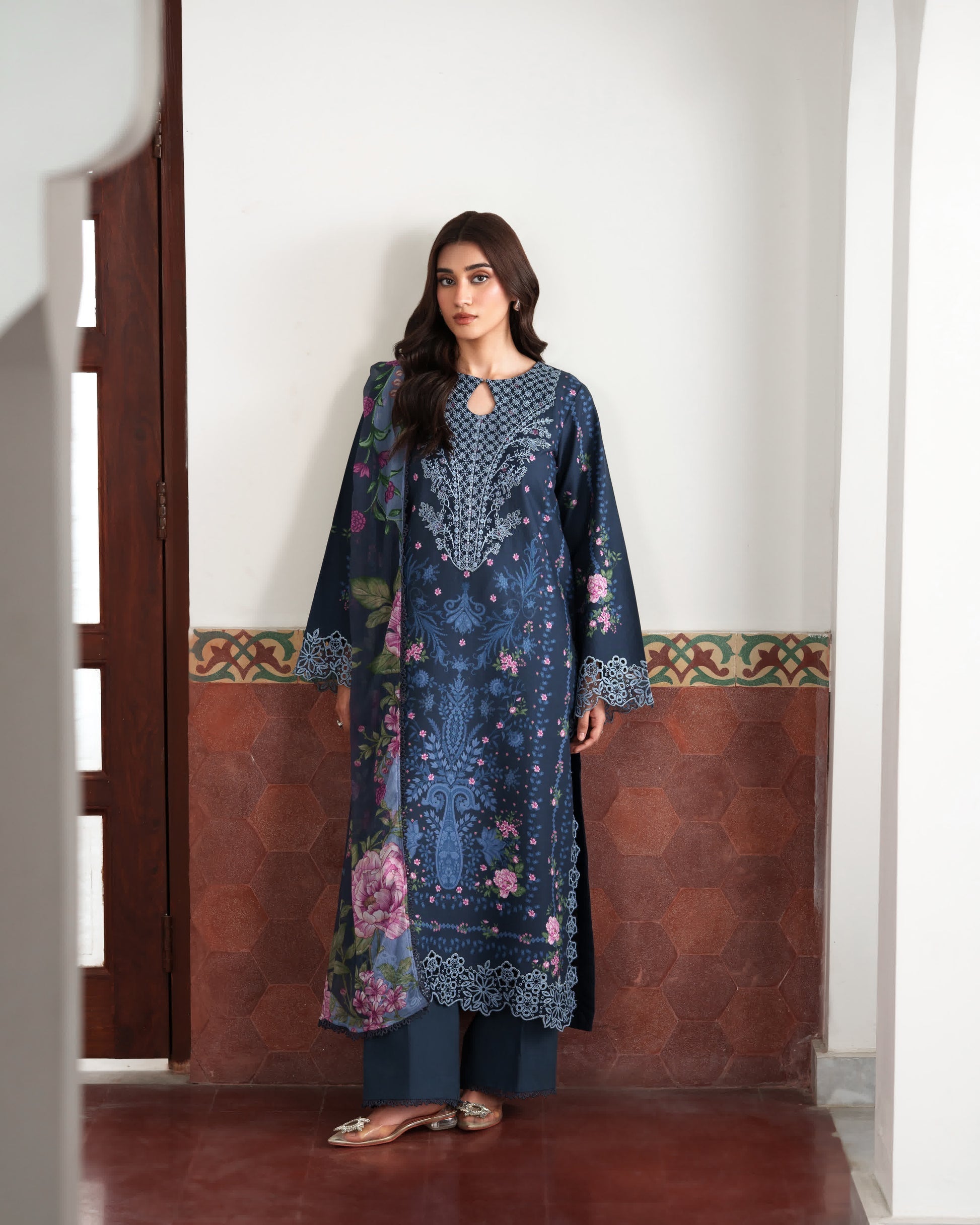 Neeshay | Summer Lines | NOIRELLE - by Libasekhas - Registered Vendor of : Neeshay - 100% Original Designer Dress
