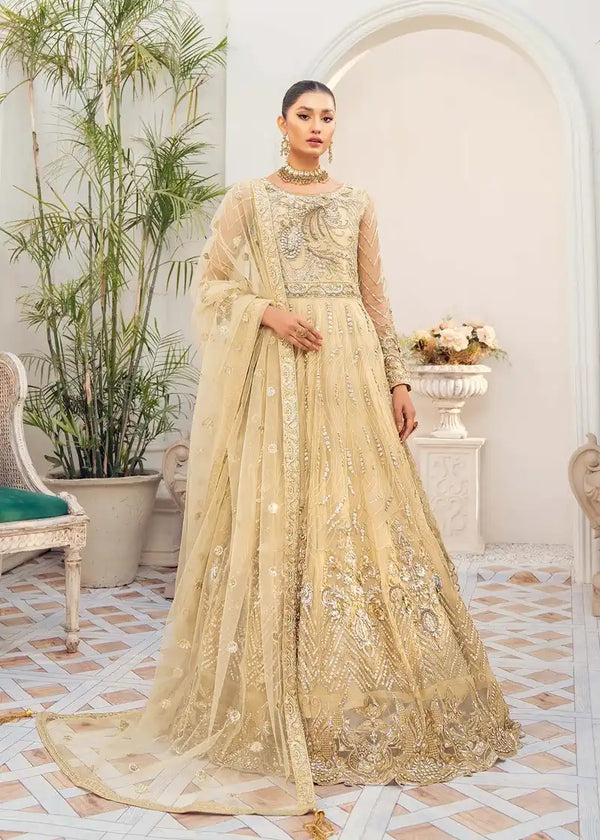 Akbar Aslam | Libas-e-Khas | Citrine - by - Libasekhas UK - Registered Vendor of : Akbar Aslam - 100% Original Designer Dresss