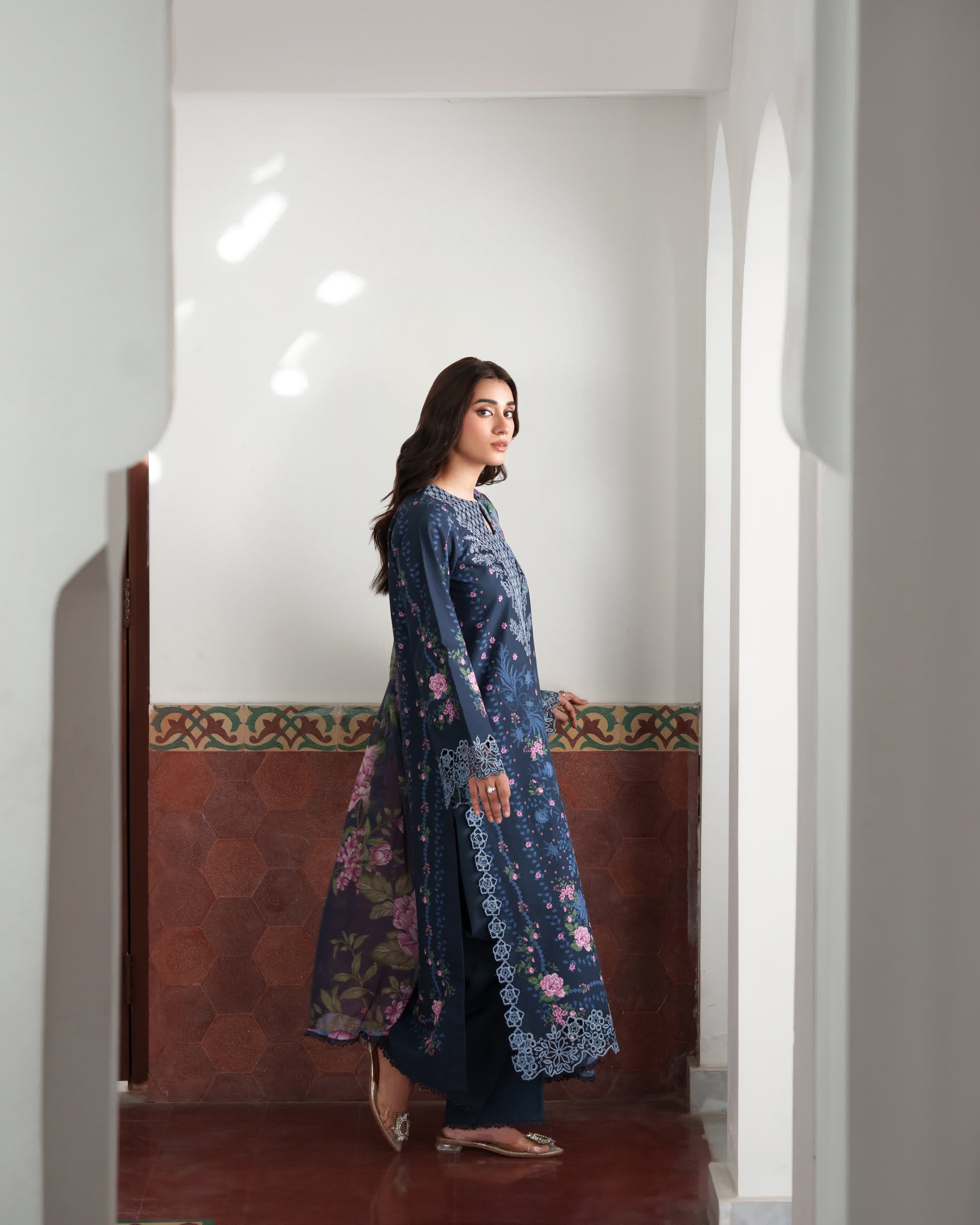 Neeshay | Summer Lines | NOIRELLE - by Libasekhas - Registered Vendor of : Neeshay - 100% Original Designer Dress