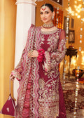 Mehak Yaqoob | Serene Vol 3 | Jazzberry - by - Libasekhas UK - Registered Vendor of : Mehak Yaqoob - 100% Original Designer Dresss
