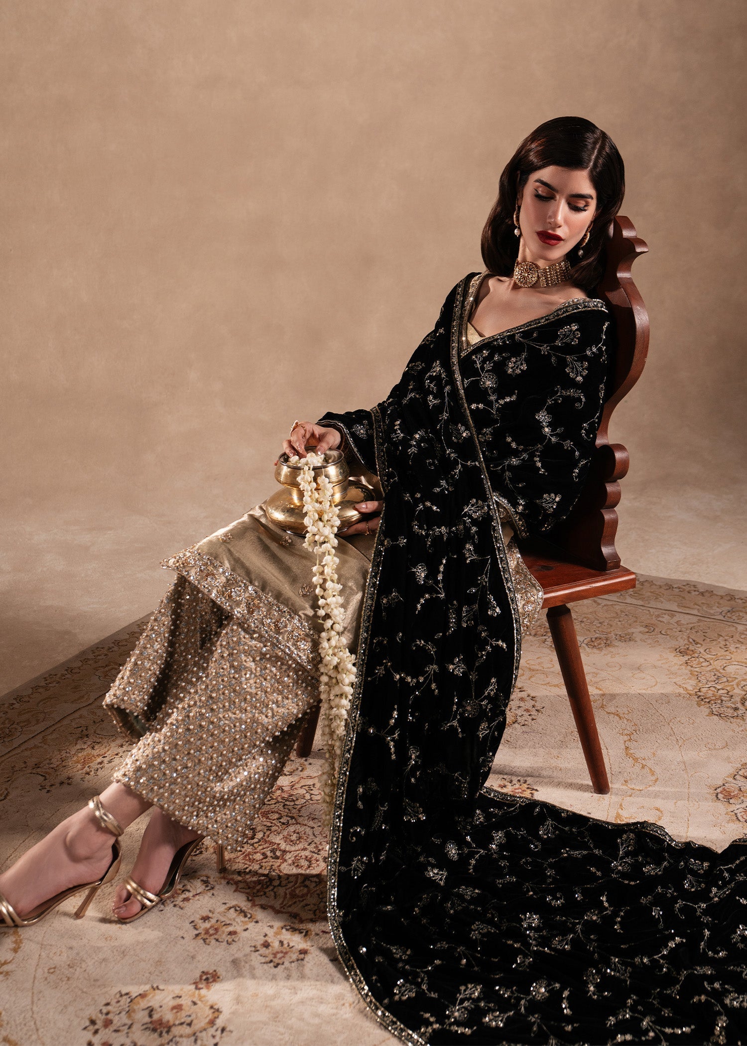 Sadaf Fawad Khan | Nafees Formals 25 | Nuhaz - by - Libasekhas UK - Registered Vendor of : Sadaf Fawad Khan - 100% Original Designer Dresss