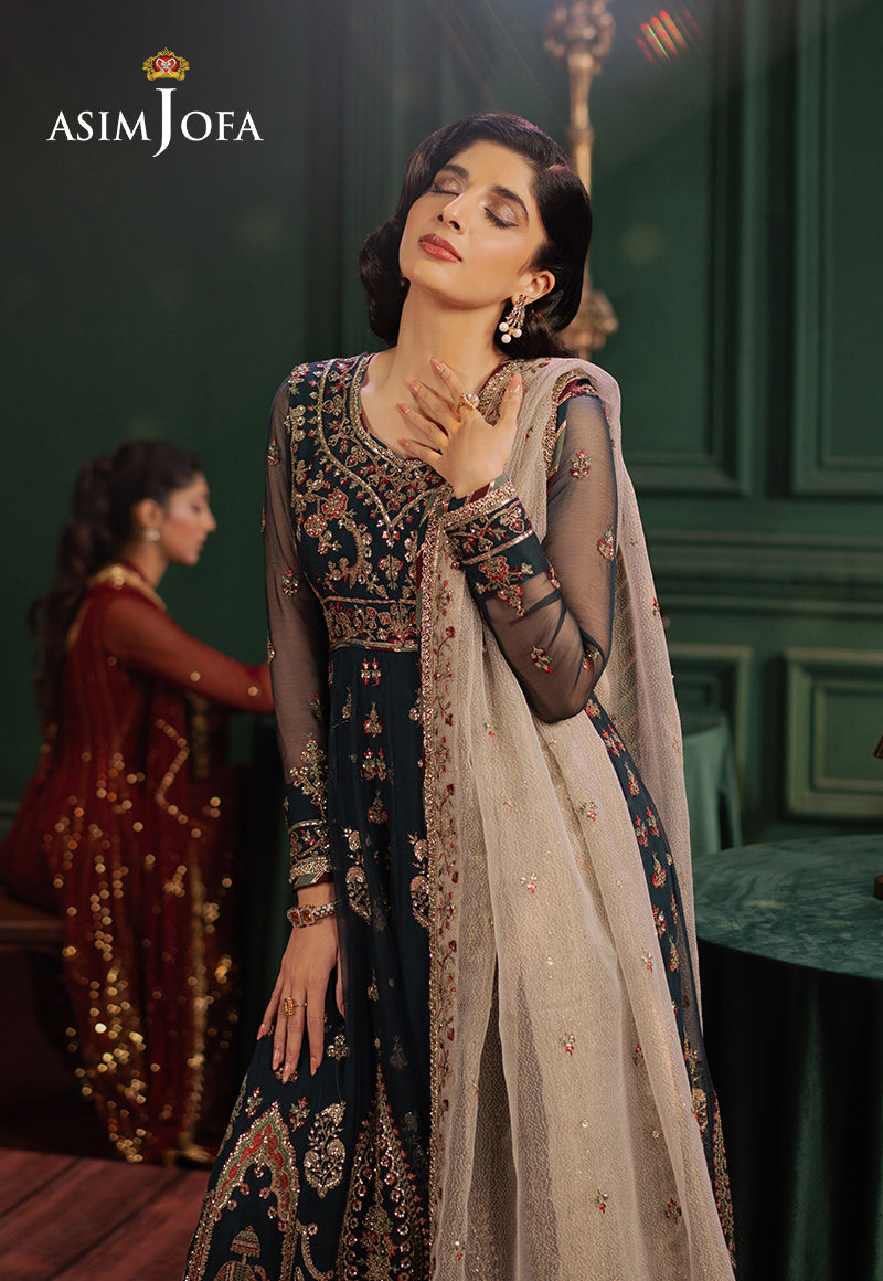 Asim Jofa | Premium Festive | AJPF-39 - by - Libasekhas UK - Registered Vendor of : Asim Jofa - 100% Original Designer Dresss