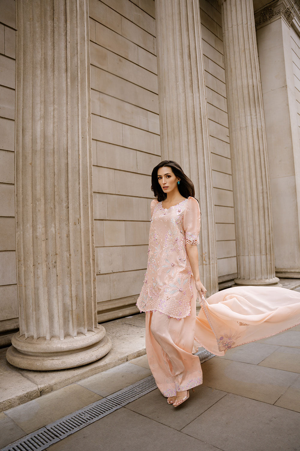 Sobia Nazir | Nimr 26 | Rose - by Libasekhas UK - Registered Vendor of : Sobia Nazir - 100% Original Designer Dress