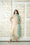 Wahaj M Khan | Lra Eid Collection 26 | Gold Ferozi Outfit - by Libasekhas UK - Registered Vendor of : Wahaj M Khan - 100% Original Designer Dress