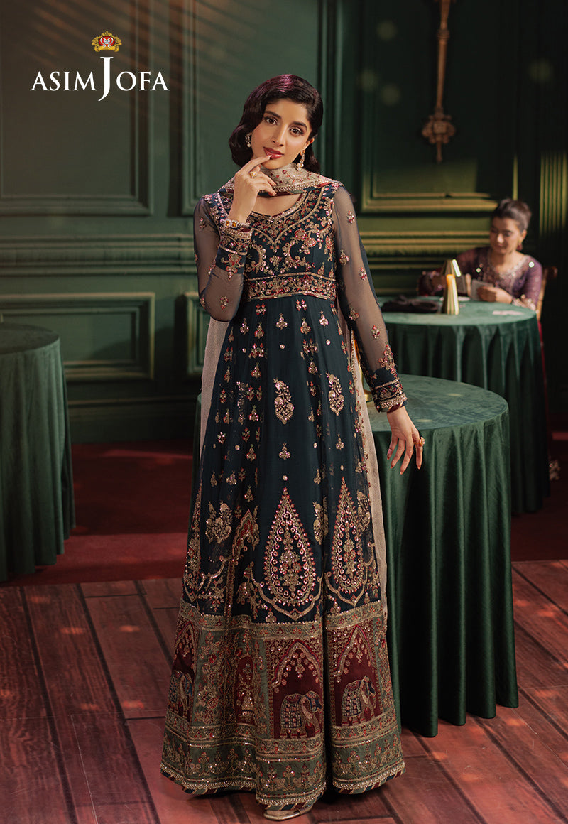 Asim Jofa | Premium Festive | AJPF-39 - by - Libasekhas UK - Registered Vendor of : Asim Jofa - 100% Original Designer Dresss