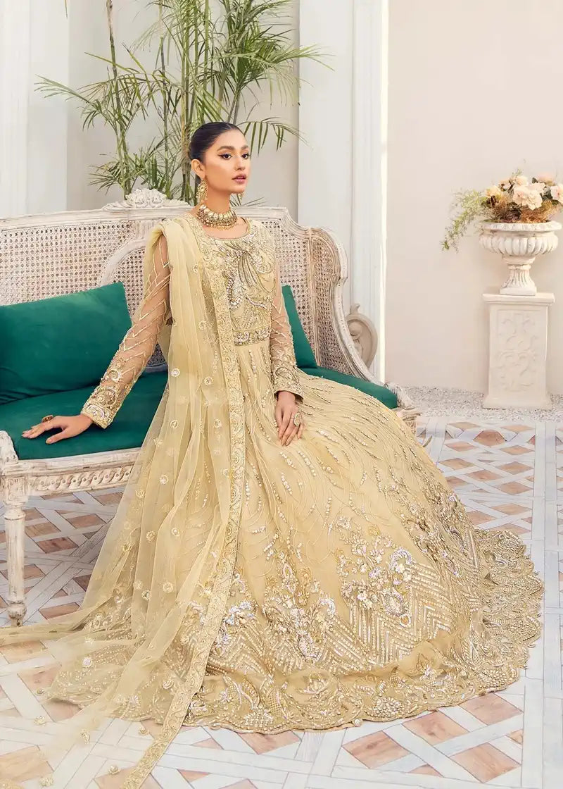 Akbar Aslam | Libas-e-Khas | Citrine - by - Libasekhas UK - Registered Vendor of : Akbar Aslam - 100% Original Designer Dresss