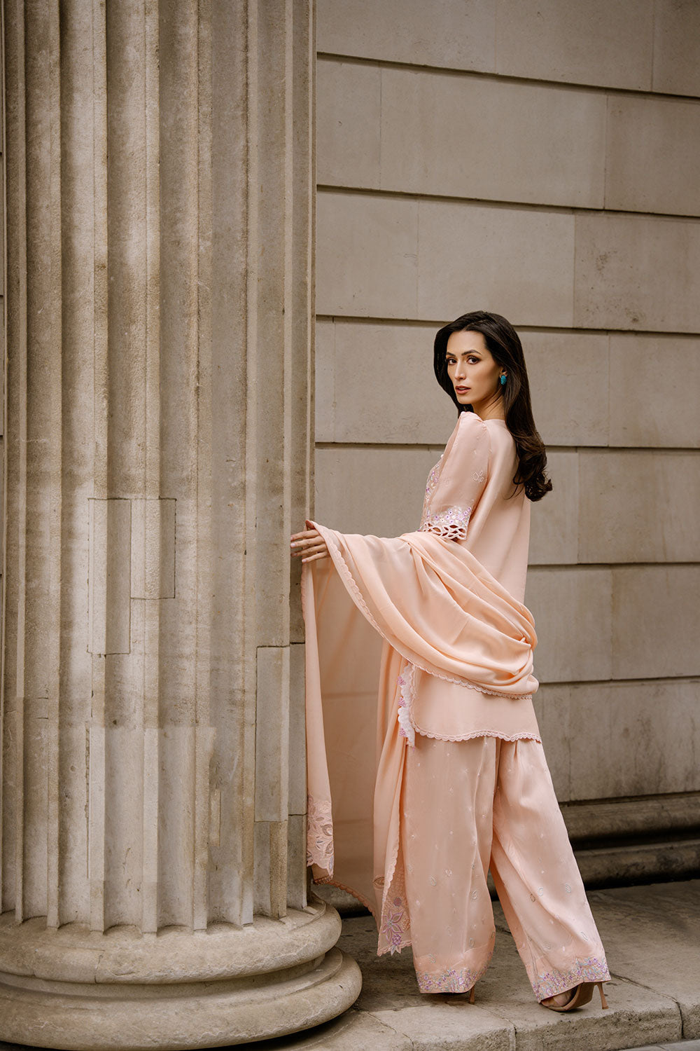 Sobia Nazir | Nimr 26 | Rose - by Libasekhas UK - Registered Vendor of : Sobia Nazir - 100% Original Designer Dress