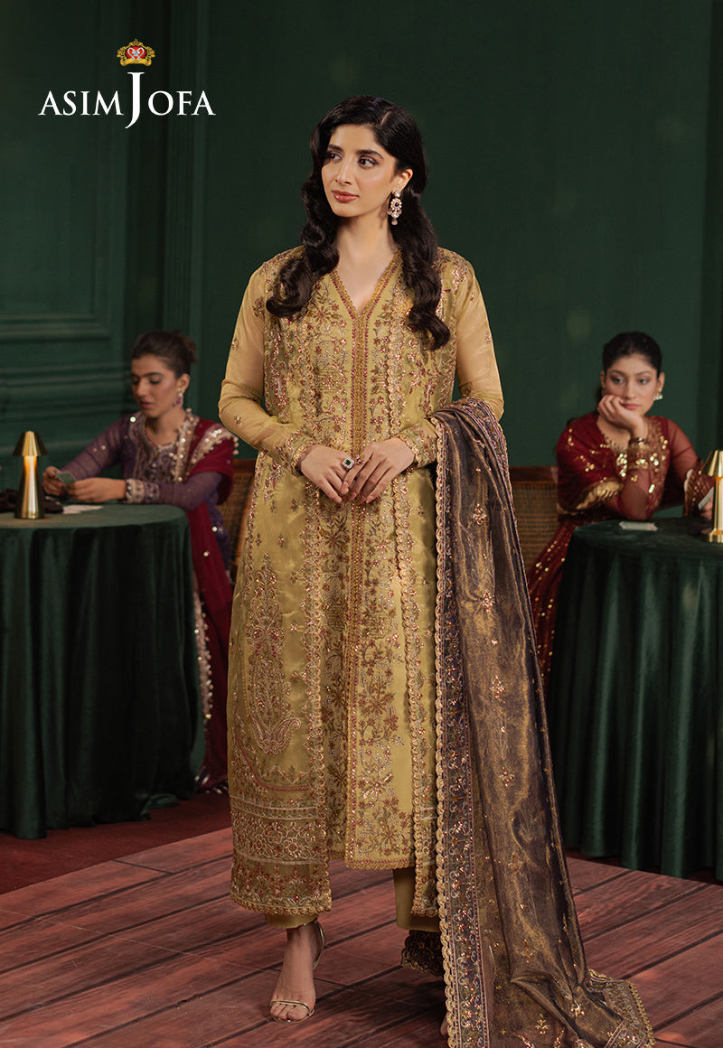 Asim Jofa | Premium Festive | AJPF-26 - by - Libasekhas UK - Registered Vendor of : Asim Jofa - 100% Original Designer Dresss