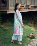 Roheenaz | Garden Veal Printed Lawn 25 | Twilight Fizz - by - Libasekhas UK - Registered Vendor of : Roheenaz - 100% Original Designer Dresss