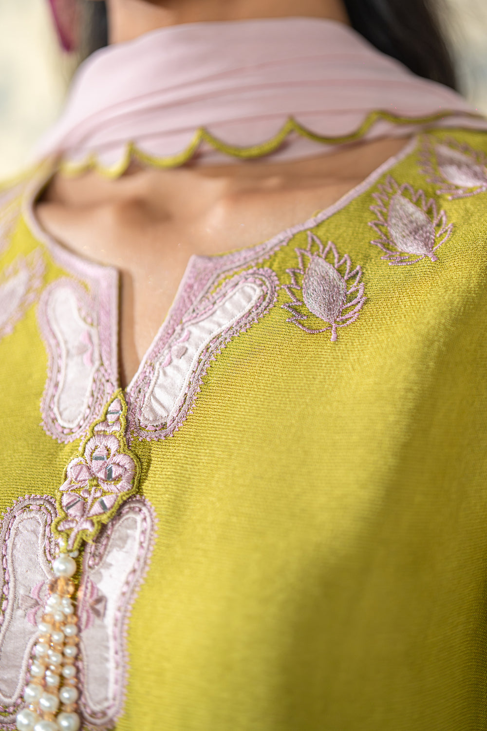 Wahaj M Khan | Lra Eid Collection 26 | Parrot Gharara Set - by Libasekhas UK - Registered Vendor of : Wahaj M Khan - 100% Original Designer Dress