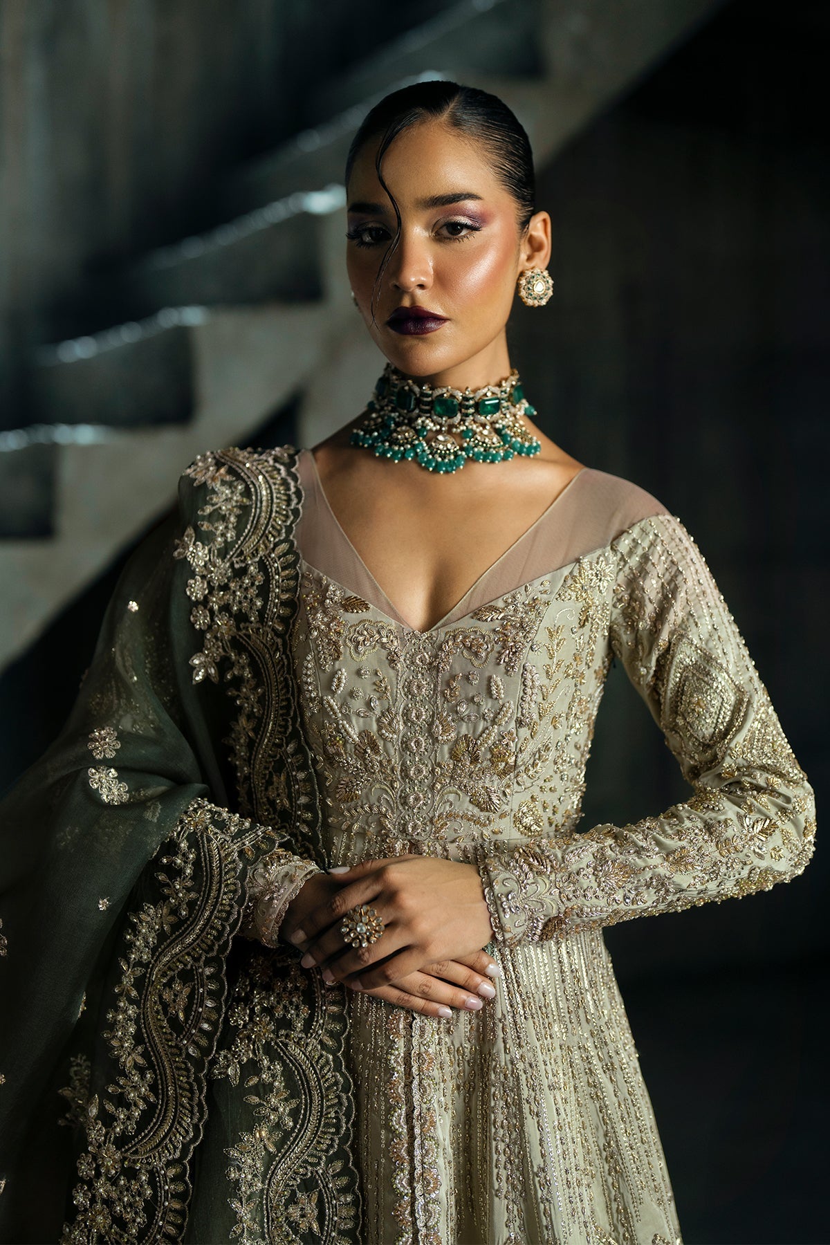Nyra | The Couture Chapter | Lunara - by Libasekhas UK - Registered Vendor of : Nyra - 100% Original Designer Dress