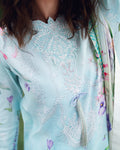 Roheenaz | Garden Veal Printed Lawn 25 | Twilight Fizz - by - Libasekhas UK - Registered Vendor of : Roheenaz - 100% Original Designer Dresss