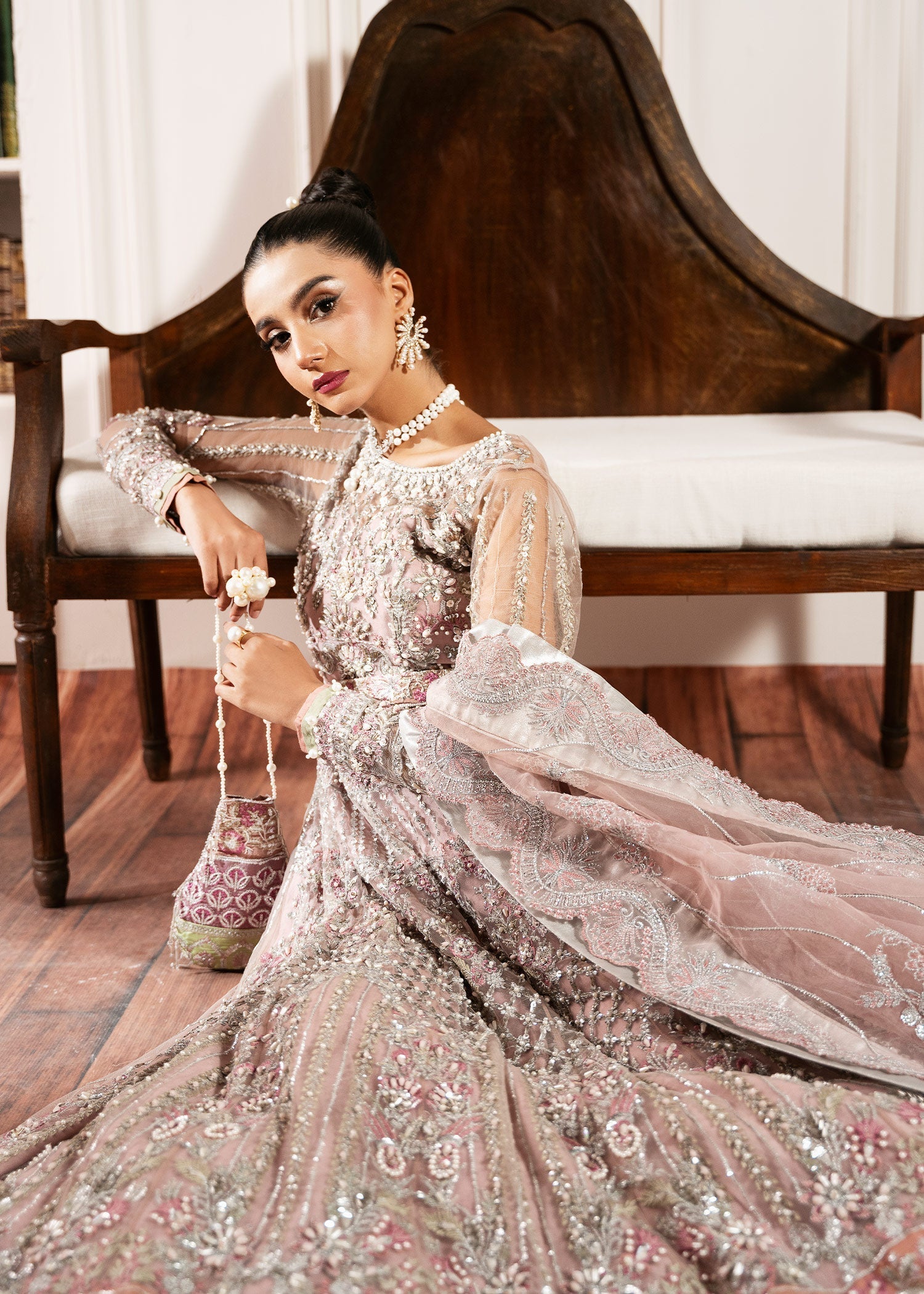 Inayat | Festive Formals | ROSABELLE - by Libasekhas UK - Registered Vendor of : Inayat - 100% Original Designer Dress