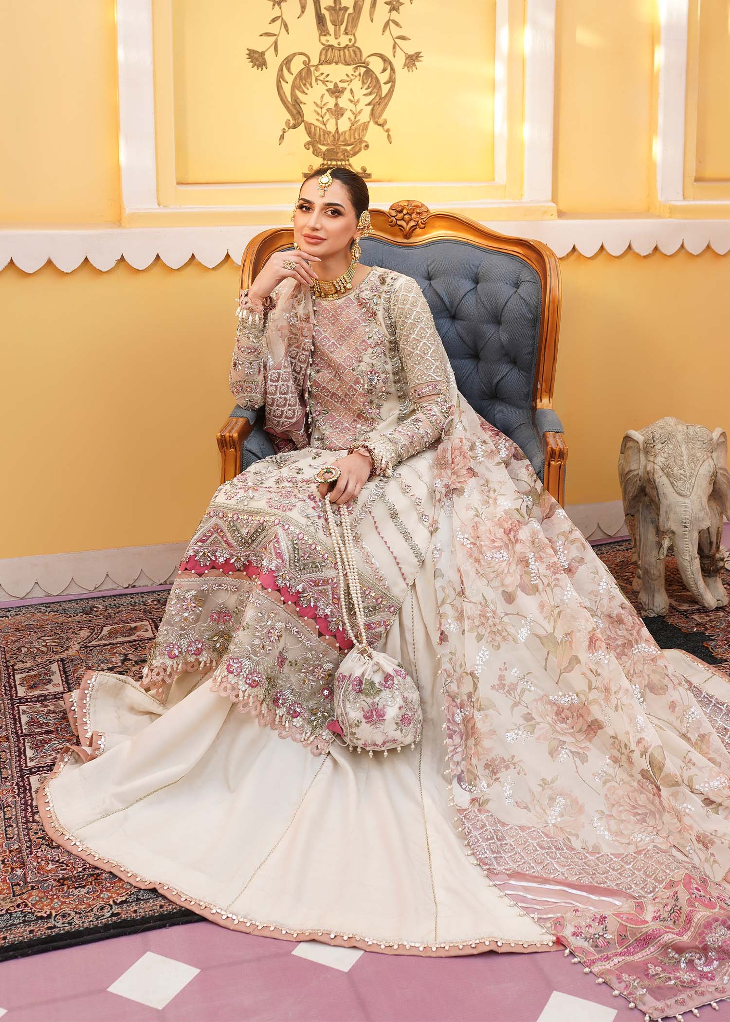 Mehak Yaqoob | Serene Vol 3 | Venice - by - Libasekhas UK - Registered Vendor of : Mehak Yaqoob - 100% Original Designer Dresss