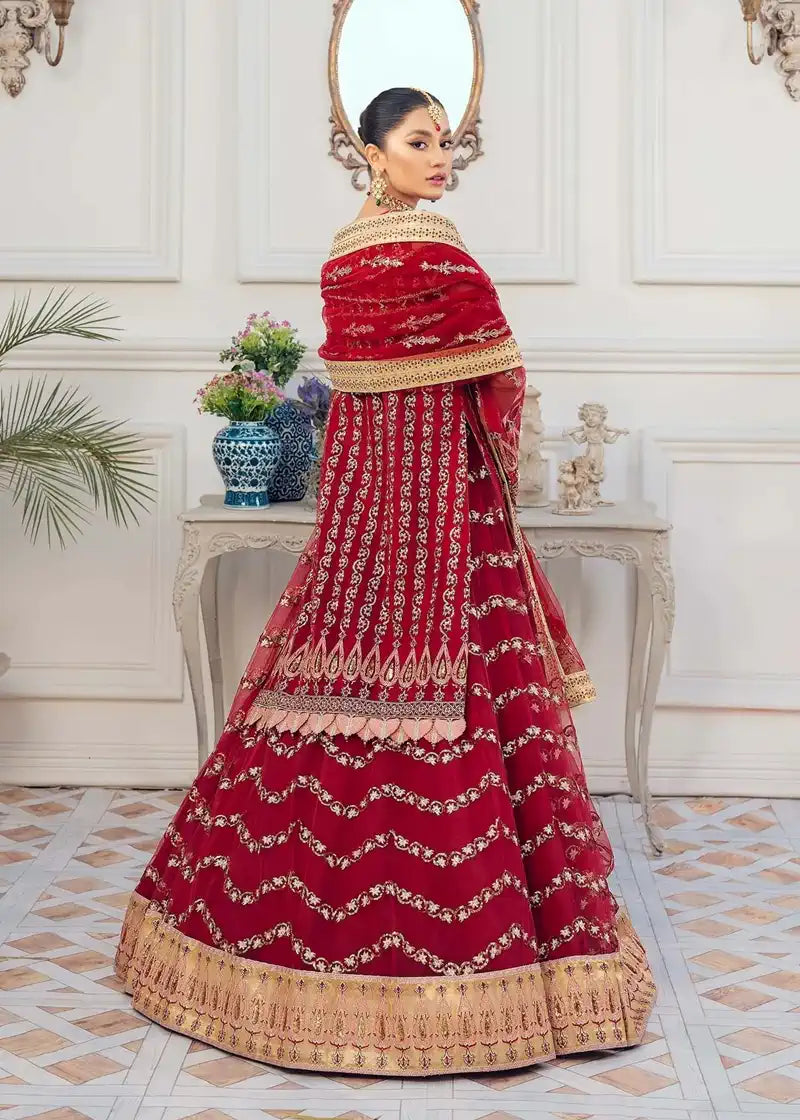 Akbar Aslam | Libas-e-Khas | Carnelian - by - Libasekhas UK - Registered Vendor of : Akbar Aslam - 100% Original Designer Dresss