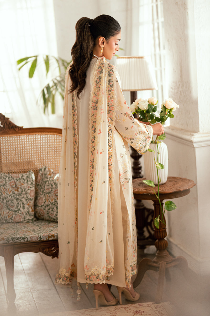 Qalamkar | Luxury Lawn Eid Edit | SB-01 Rina - by - Libasekhas UK - Registered Vendor of : Qalamkar - 100% Original Designer Dresss