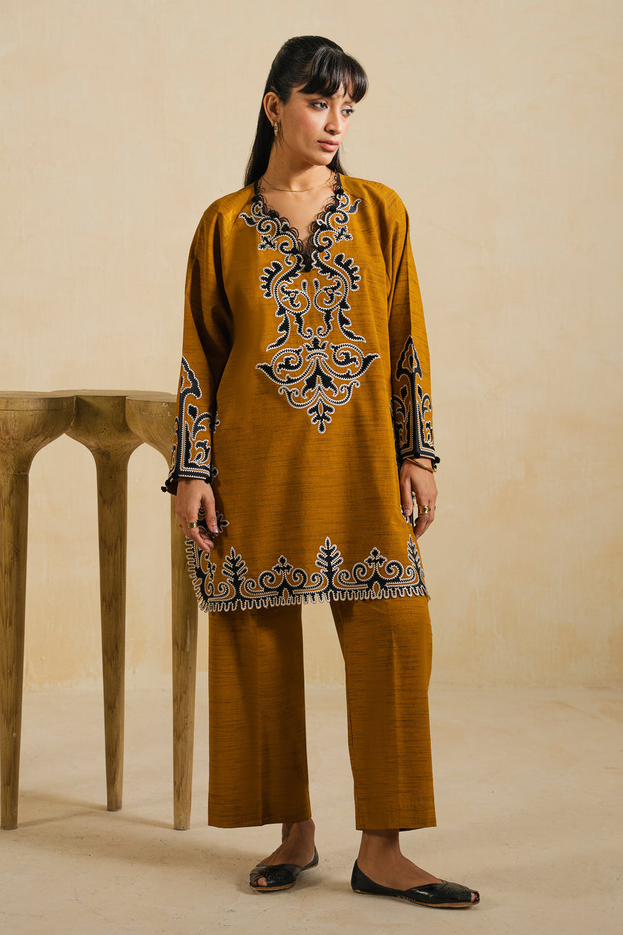 Elan | Indigene Pret |AARIZ (ERW-21580) - by Libasekhas UK - Registered Vendor of : Elan - 100% Original Designer Dress
