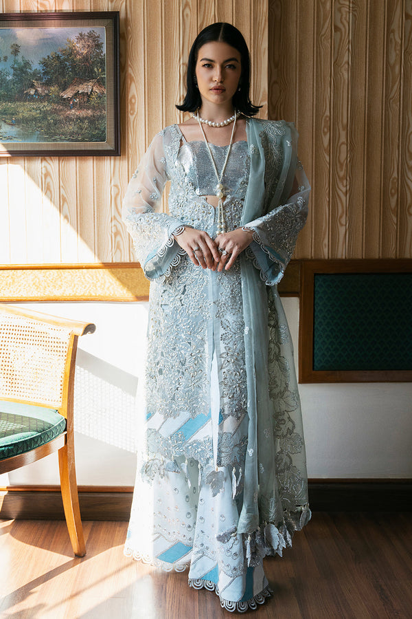 Saad Shaikh | Fleurie Vol 2 | Lyla - by - Libasekhas UK - Registered Vendor of : Saad Shaikh - 100% Original Designer Dresss