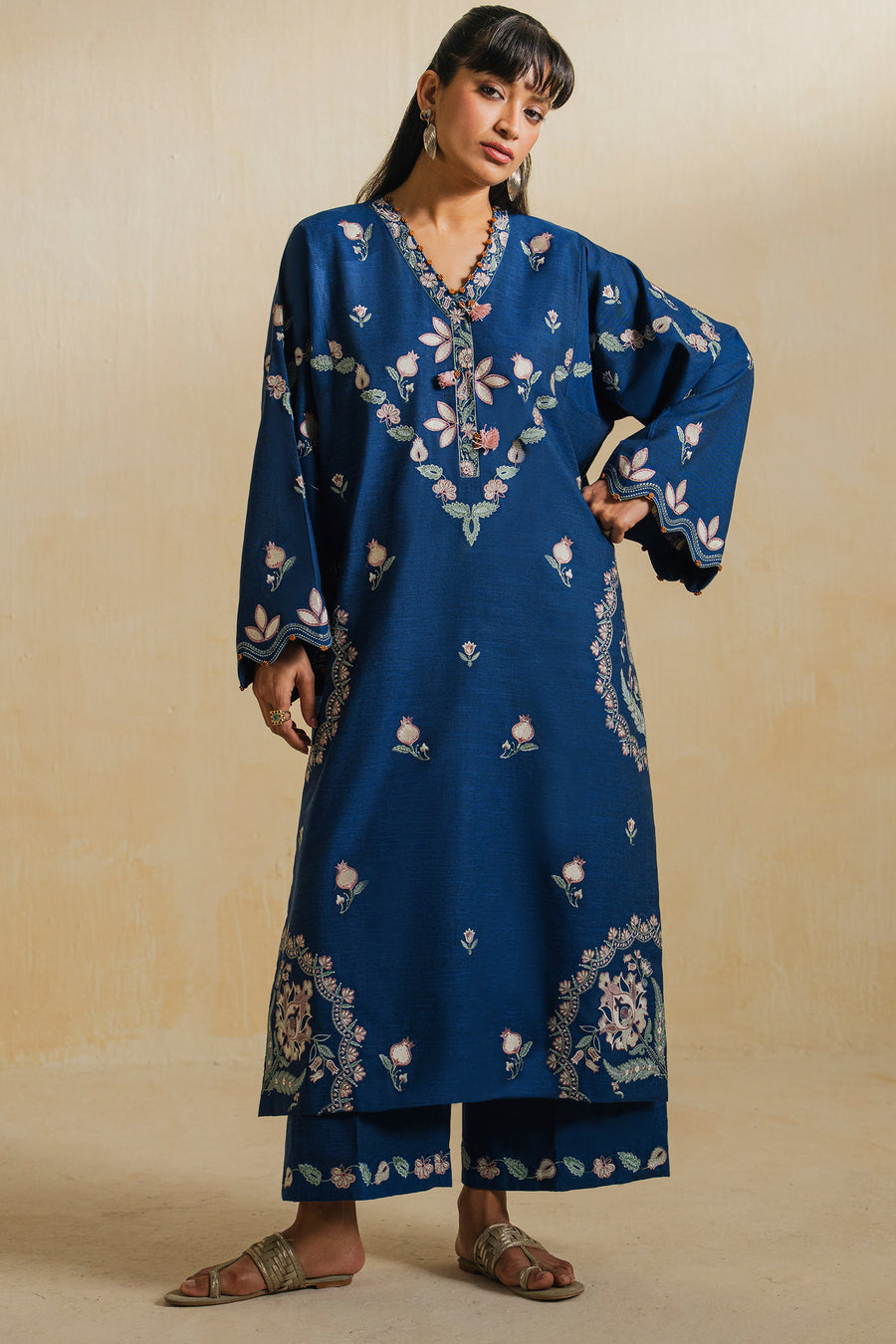 Elan | Indigene Pret |RAYAN (ERW-21582) - by Libasekhas UK - Registered Vendor of : Elan - 100% Original Designer Dress