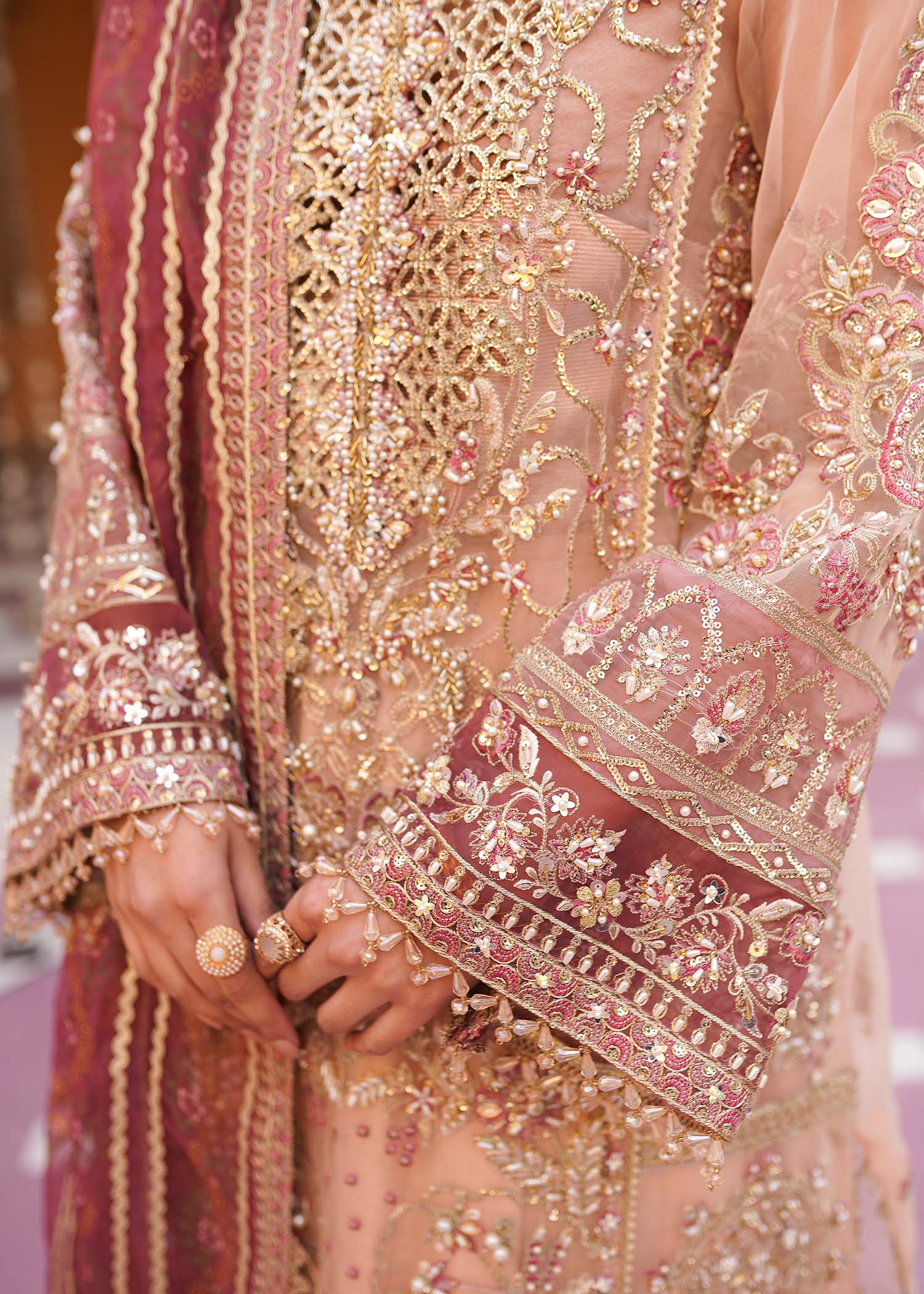 Mehak Yaqoob | Serene Vol 3 | Cherry Blossom - by - Libasekhas UK - Registered Vendor of : Mehak Yaqoob - 100% Original Designer Dresss