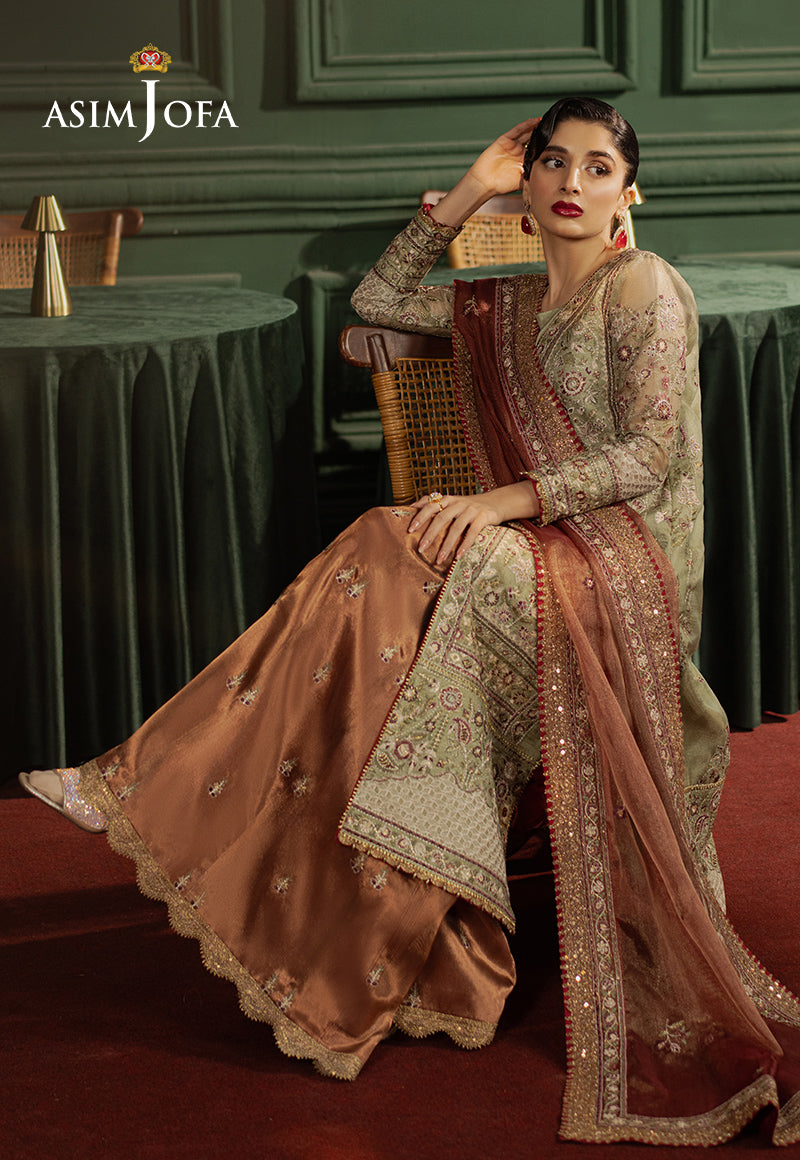 Asim Jofa | Premium Festive | AJPF-35 - by - Libasekhas UK - Registered Vendor of : Asim Jofa - 100% Original Designer Dresss