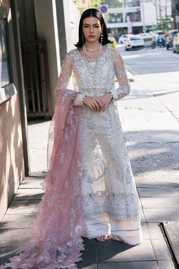 Saad Shaikh | Fleurie Vol 2 | Pearl Wind - by - Libasekhas UK - Registered Vendor of : Saad Shaikh - 100% Original Designer Dresss
