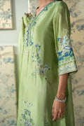 Wahaj M Khan | Lra Eid Collection 26 | Pista Embroidered Lyra Set - by Libasekhas UK - Registered Vendor of : Wahaj M Khan - 100% Original Designer Dress