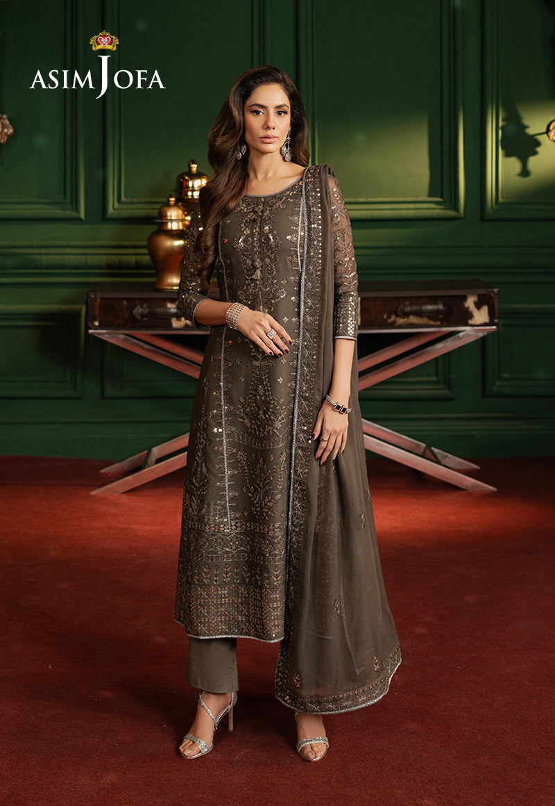Asim Jofa | Premium Festive | AJPF-21 - by - Libasekhas UK - Registered Vendor of : Asim Jofa - 100% Original Designer Dresss
