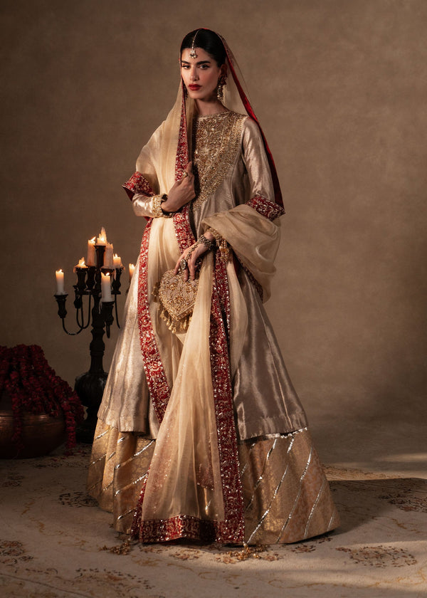 Sadaf Fawad Khan | Nafees Formals 25 | Zarrah - by - Libasekhas UK - Registered Vendor of : Sadaf Fawad Khan - 100% Original Designer Dresss