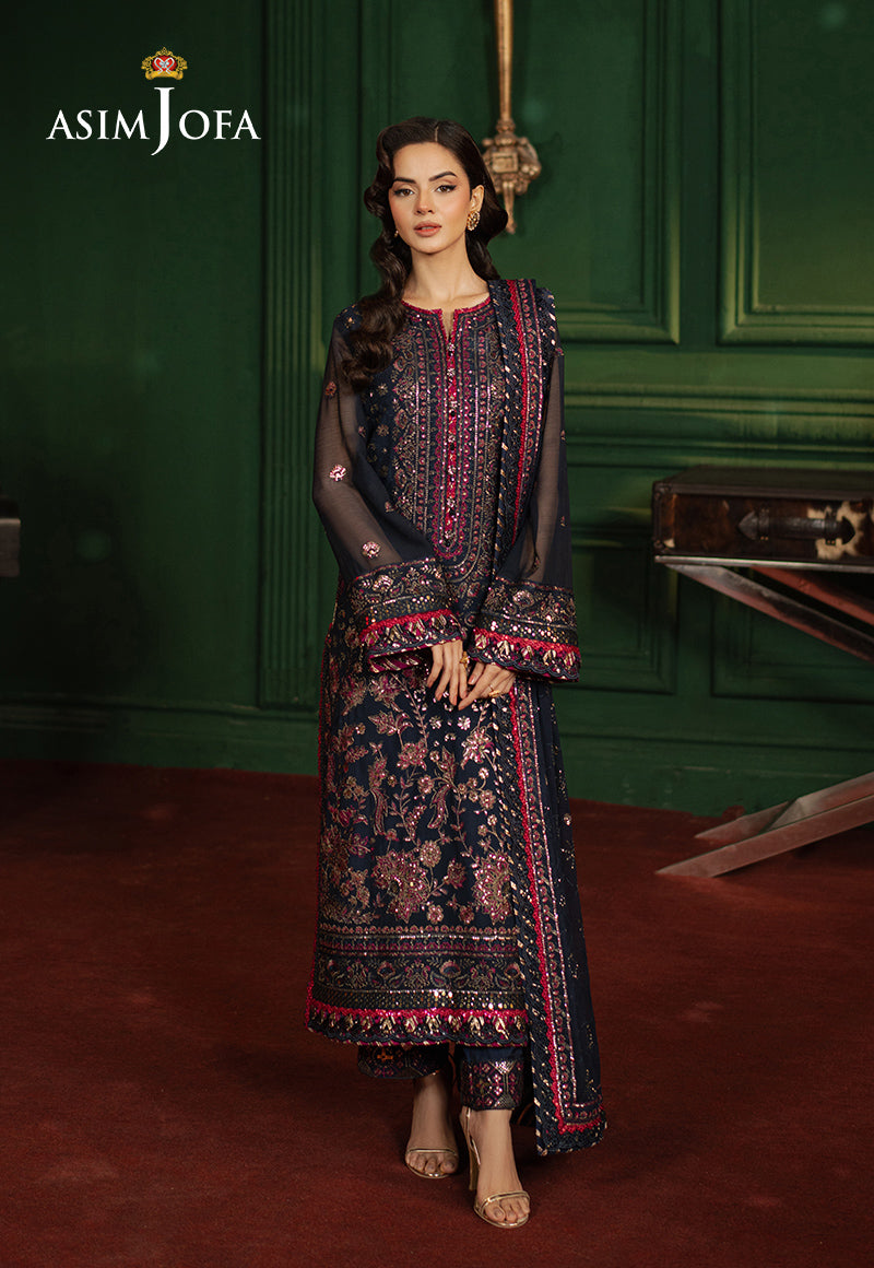 Asim Jofa | Premium Festive | AJPF-17 - by - Libasekhas UK - Registered Vendor of : Asim Jofa - 100% Original Designer Dresss