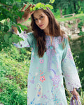 Roheenaz | Garden Veal Printed Lawn 25 | Jazmine Haze. - by - Libasekhas UK - Registered Vendor of : Roheenaz - 100% Original Designer Dresss