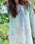 Roheenaz | Garden Veal Printed Lawn 25 | Jazmine Haze. - by - Libasekhas UK - Registered Vendor of : Roheenaz - 100% Original Designer Dresss