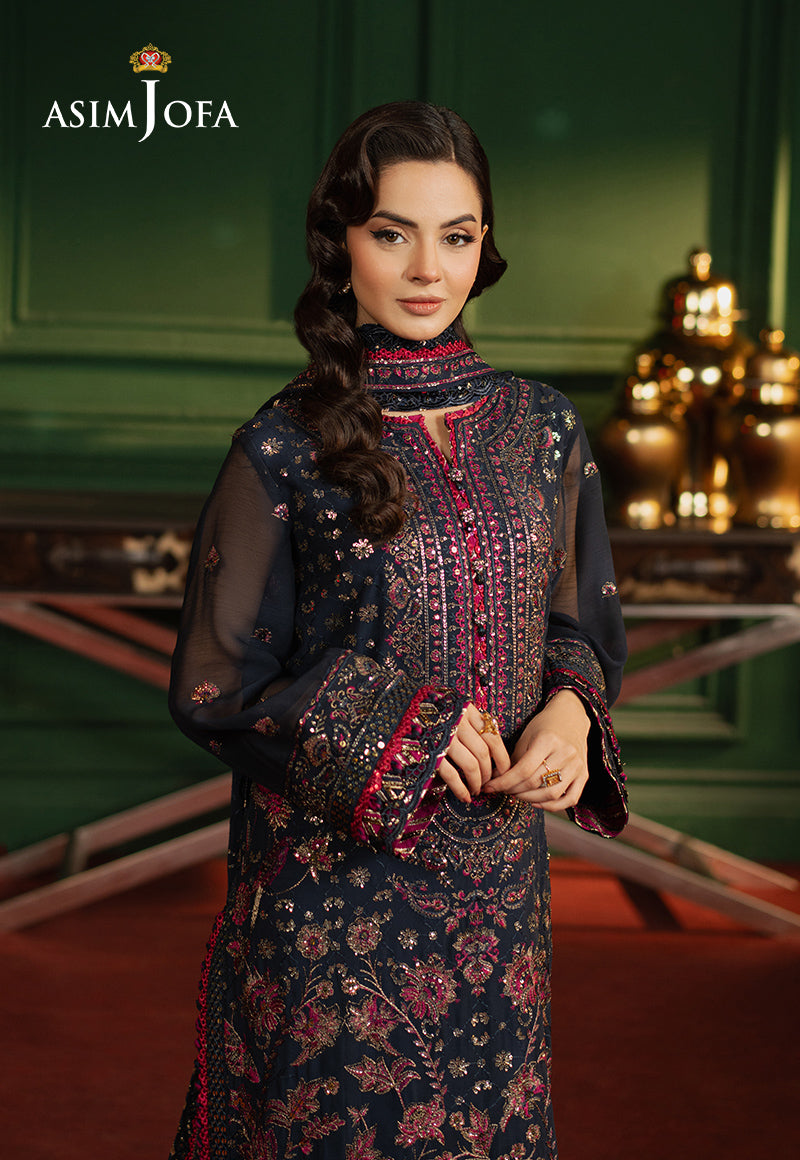 Asim Jofa | Premium Festive | AJPF-17 - by - Libasekhas UK - Registered Vendor of : Asim Jofa - 100% Original Designer Dresss