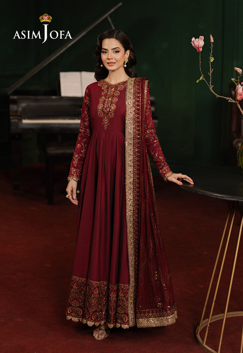 Asim Jofa | Premium Festive | AJPF-15 - by - Libasekhas UK - Registered Vendor of : Asim Jofa - 100% Original Designer Dresss