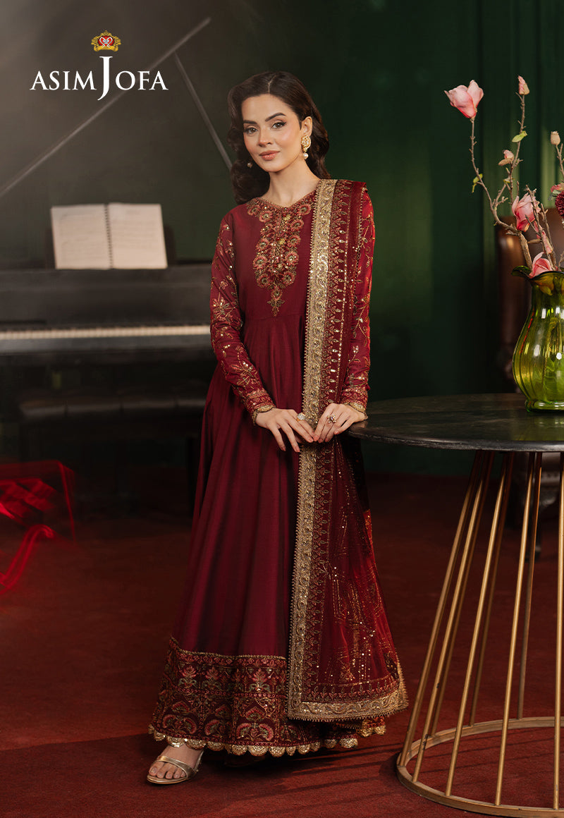 Asim Jofa | Premium Festive | AJPF-15 - by - Libasekhas UK - Registered Vendor of : Asim Jofa - 100% Original Designer Dresss