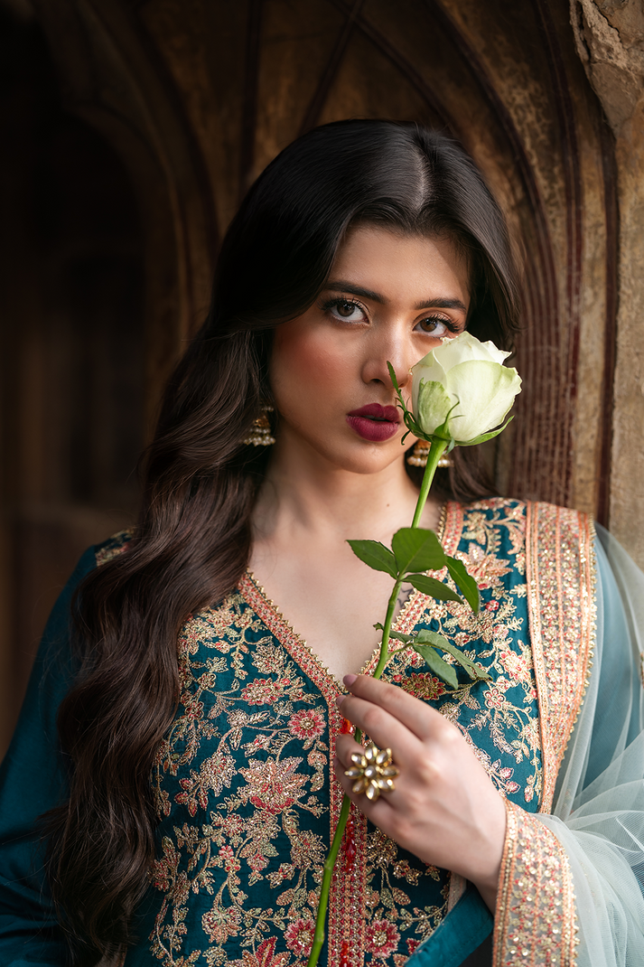 Saad Shaikh | Zaria Festive Pret 25 | LUXE - by Libasekhas UK - Registered Vendor of : Saad Shaikh - 100% Original Designer Dress