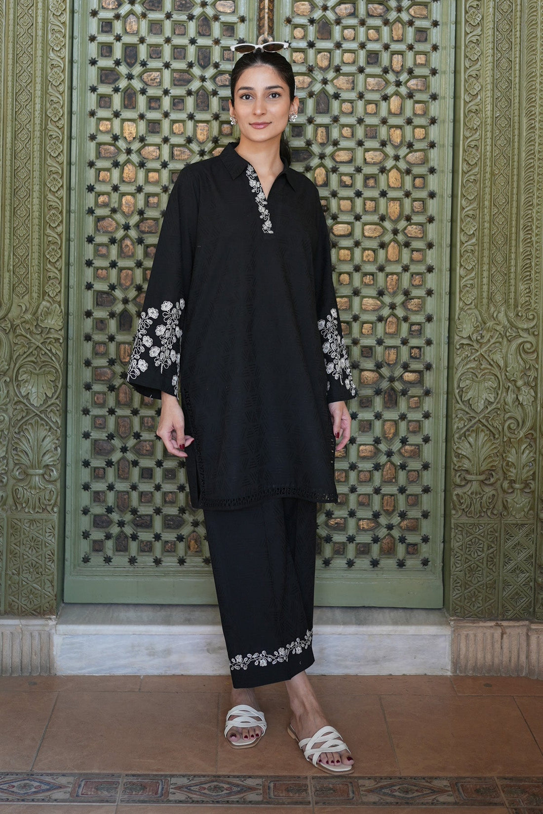 Sahar | Ready to Wear Basics | Shadowplay - by - Libasekhas UK - Registered Vendor of : Sahar - 100% Original Designer Dresss
