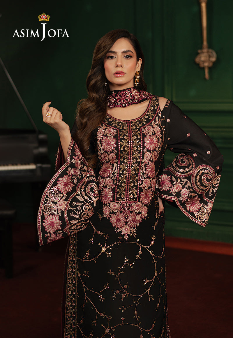 Asim Jofa | Premium Festive | AJPF-19 - by - Libasekhas UK - Registered Vendor of : Asim Jofa - 100% Original Designer Dresss
