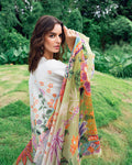 Roheenaz | Garden Veal Printed Lawn 25 | Melon Muse - by - Libasekhas UK - Registered Vendor of : Roheenaz - 100% Original Designer Dresss