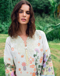 Roheenaz | Garden Veal Printed Lawn 25 | Melon Muse - by - Libasekhas UK - Registered Vendor of : Roheenaz - 100% Original Designer Dresss