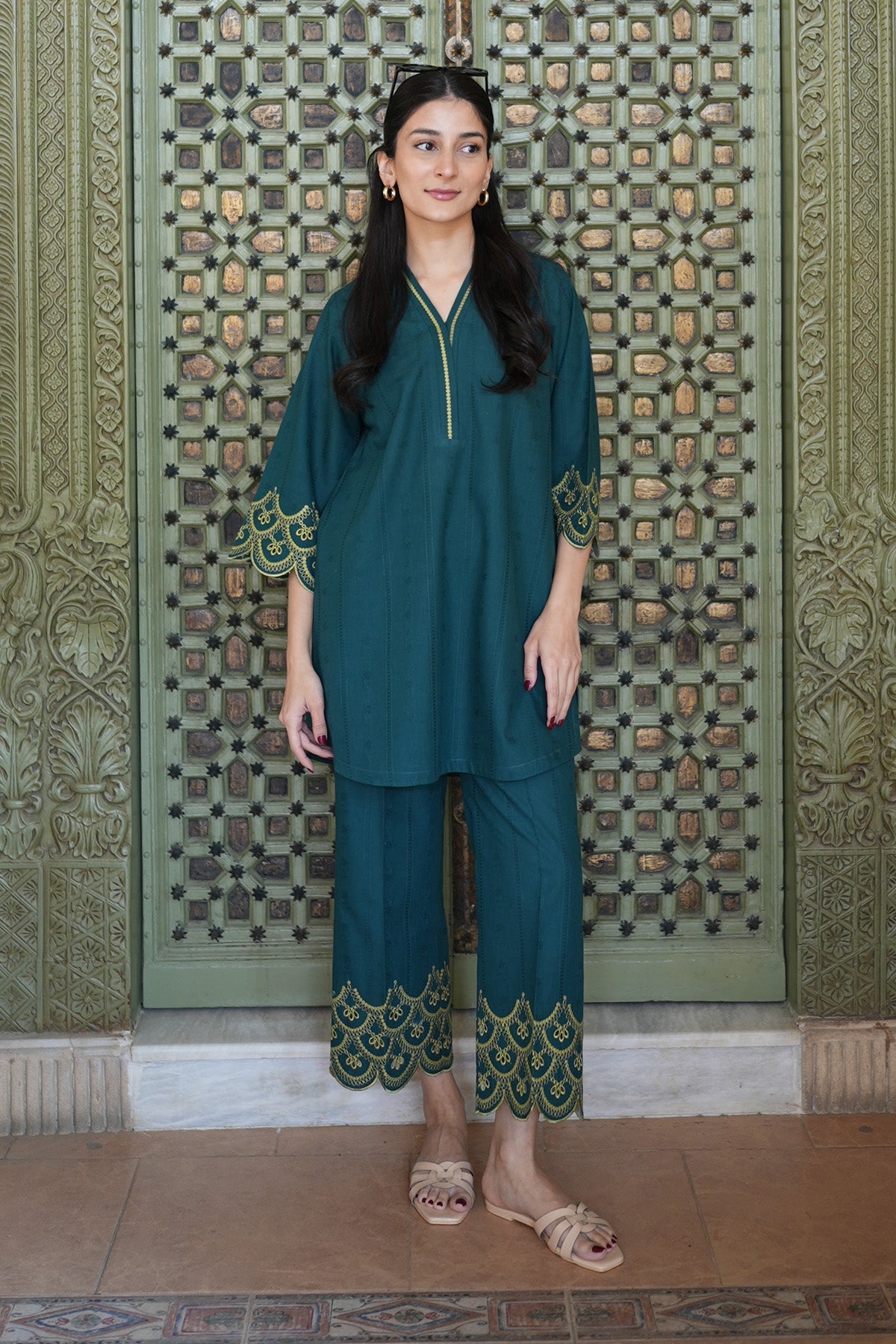 Sahar | Ready to Wear Basics | Meadowscape - by - Libasekhas UK - Registered Vendor of : Sahar - 100% Original Designer Dresss