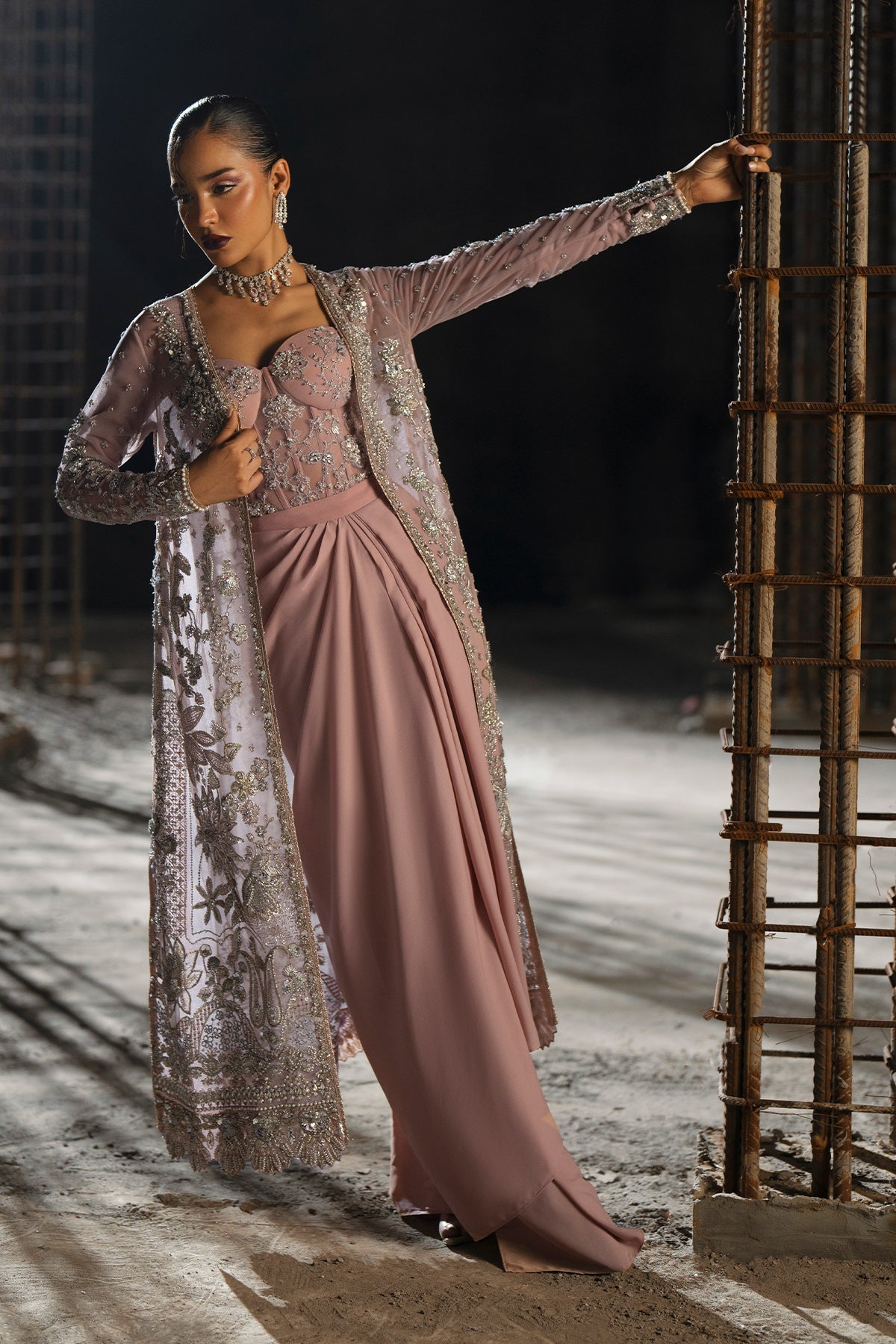 Nyra | The Couture Chapter | Elvyn - by Libasekhas UK - Registered Vendor of : Nyra - 100% Original Designer Dress